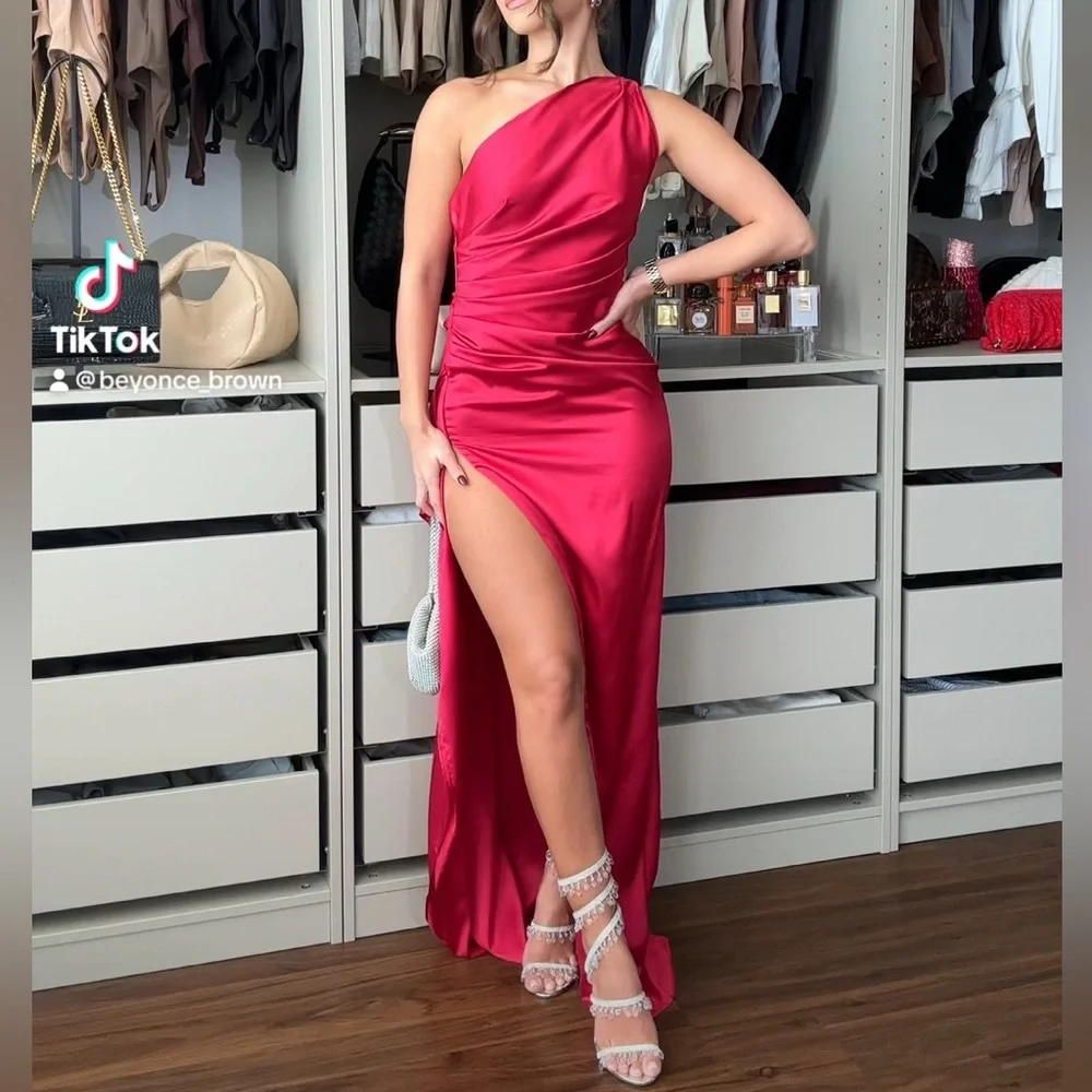 BABYBOO ARIEL MAXI DRESS - RED - Picture 6 of 11